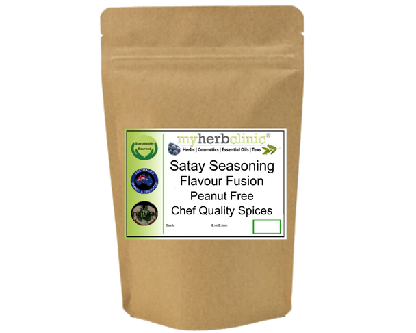 MY HERB CLINIC ® SATAY SEASONING FLAVOUR FUSION - PEANUT FREE - COOK LIKE A PRO